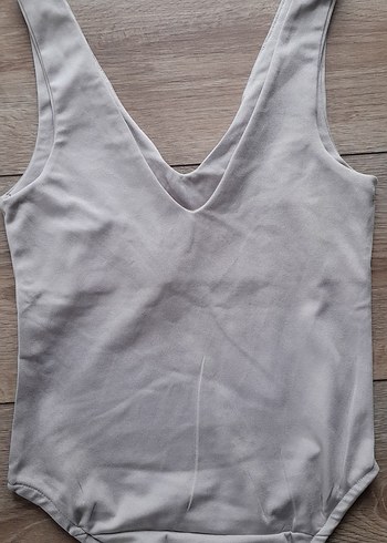 Gri Taşlı V Yaka Kadın Mayo bluz - Görsel 7