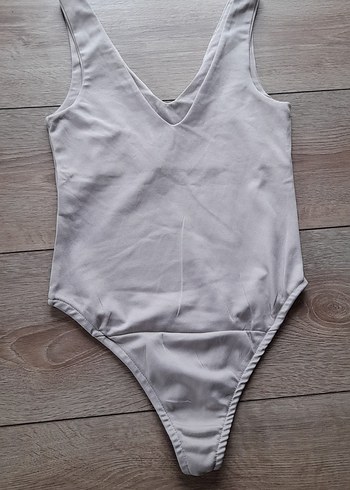 Gri Taşlı V Yaka Kadın Mayo bluz - Görsel 6