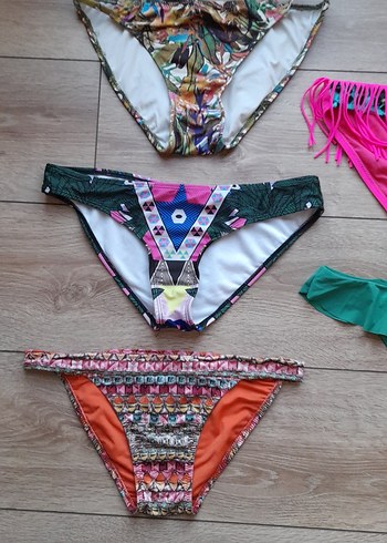 Renkli Bohem Tarzı Kadın Bikini Altları - Görsel 2