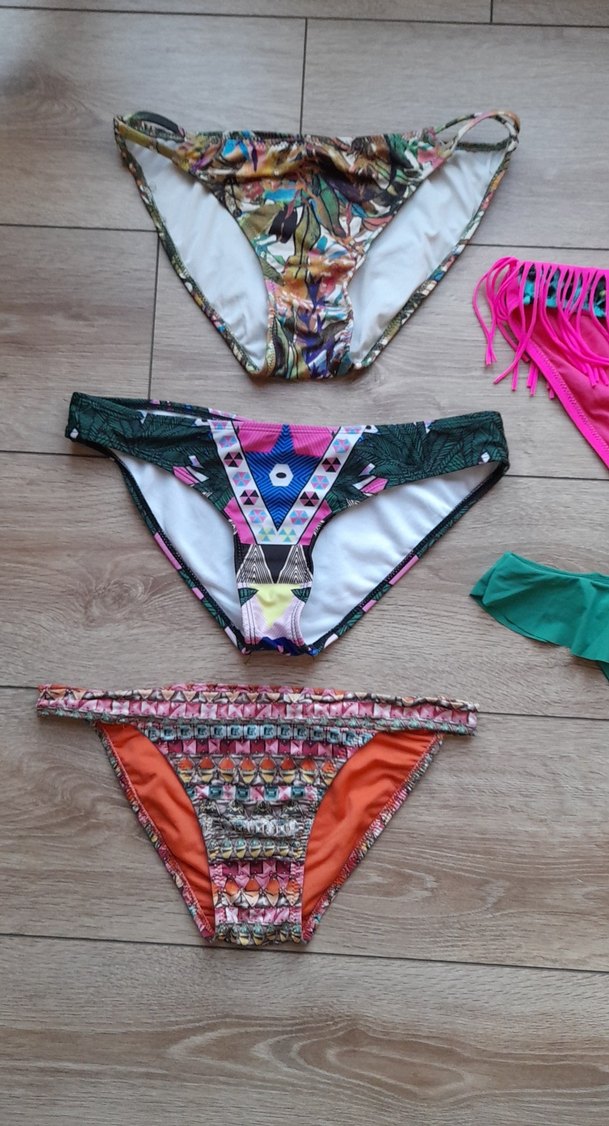 Renkli Bohem Tarzı Kadın Bikini Altları - Görsel 2