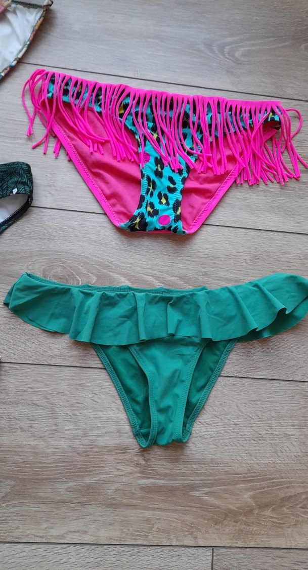 Renkli Bohem Tarzı Kadın Bikini Altları - Görsel 3