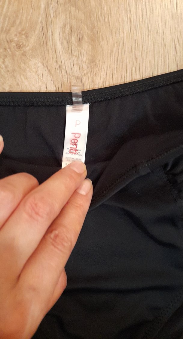 Kadın Siyah Fırfırlı Mini Bikini Altı - Görsel 4