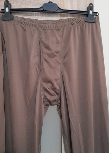 Erkek Kahverengi Uzun Kollu Pijama Takımı - Görsel 2