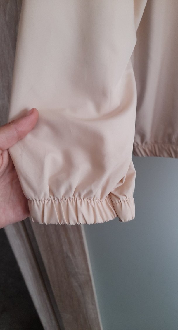 Bej Kadın Rahat Kesim Mont - Görsel 2