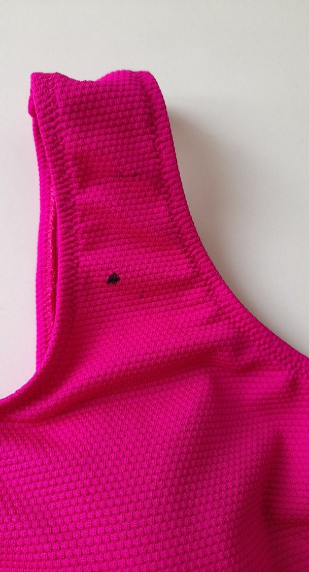 Pembe Kemerli Askılı Mini Mayo - Görsel 3