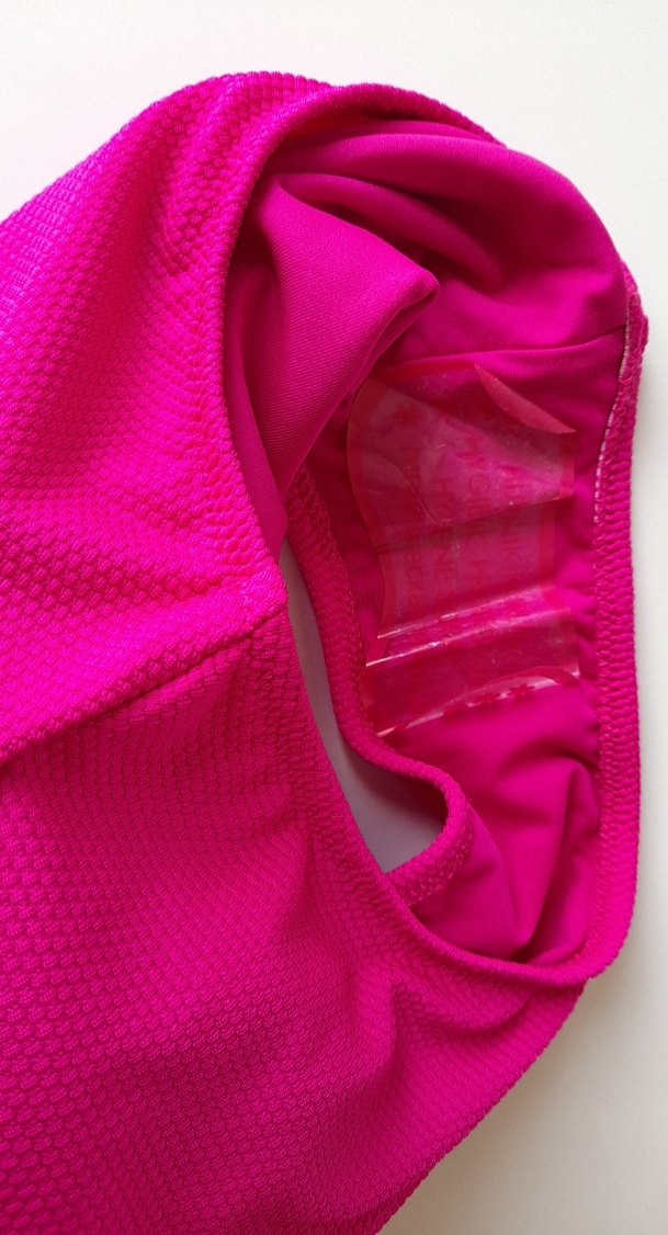 Pembe Kemerli Askılı Mini Mayo - Görsel 5