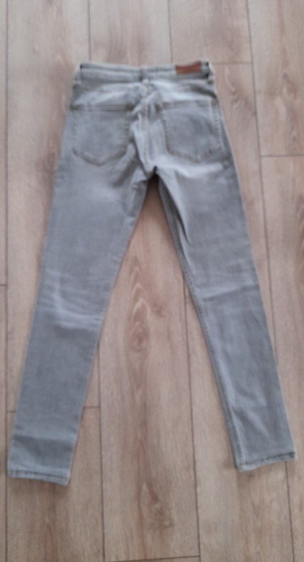 Gri Kadın Denim Jean - Görsel 3