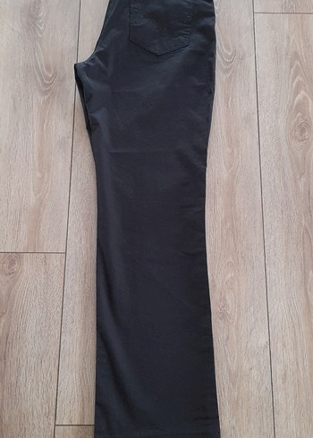 Siyah Kemerli Kadın Pantolon - Görsel 5