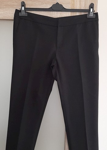Siyah Kadın Kumaş Pantolon - Görsel 2