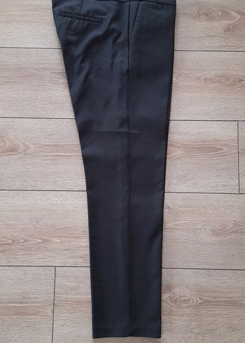 Siyah Kadın Kumaş Pantolon - Görsel 4