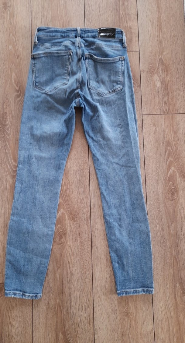 Mavi Normal Boy Kadın Denim Pantolon - Görsel 3