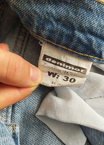 30 Beden Yüksek bel yırtmaçlı pantolon