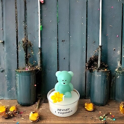 Ayıcık Hediyelik Mum - Görsel 6