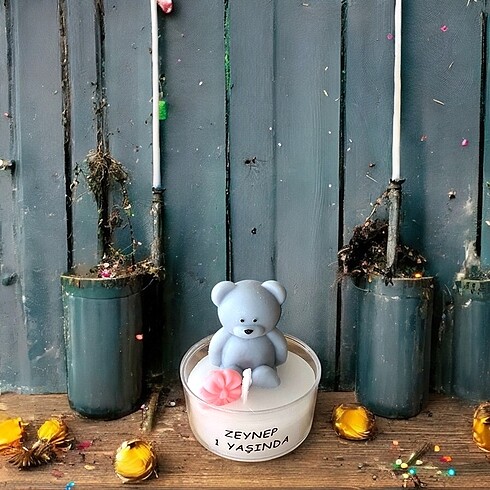 Ayıcık Hediyelik Mum - Görsel 8