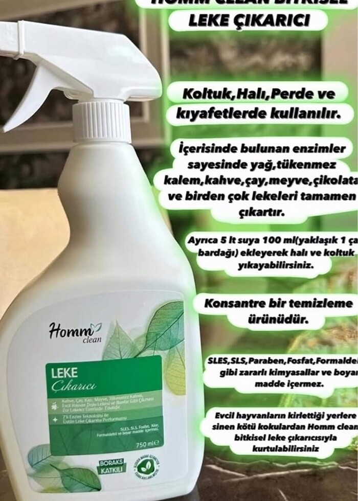 Homm Bitkisel Leke Çıkarıcı - Görsel 2