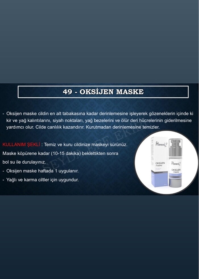Homm Bitkisel Oksijen Maske - Görsel 4