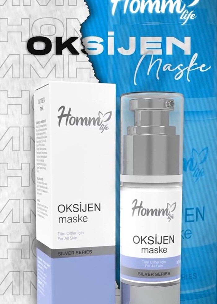 Homm Bitkisel Oksijen Maske - Görsel 3