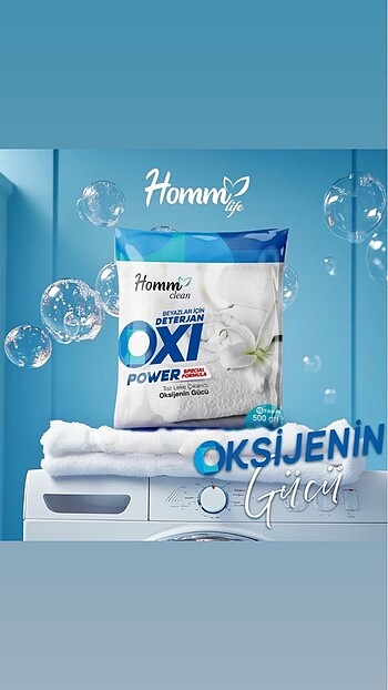 Homm Bitkisel Oxi Power Beyazlar İçin - Görsel 5