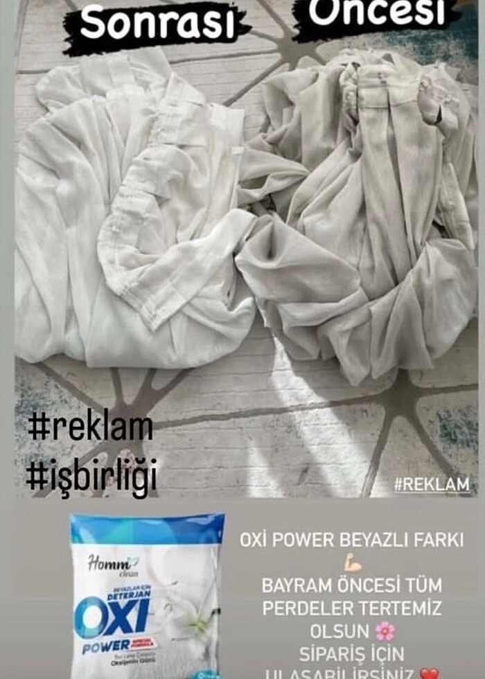 Homm Bitkisel Oxi Power Beyazlar İçin - Görsel 3