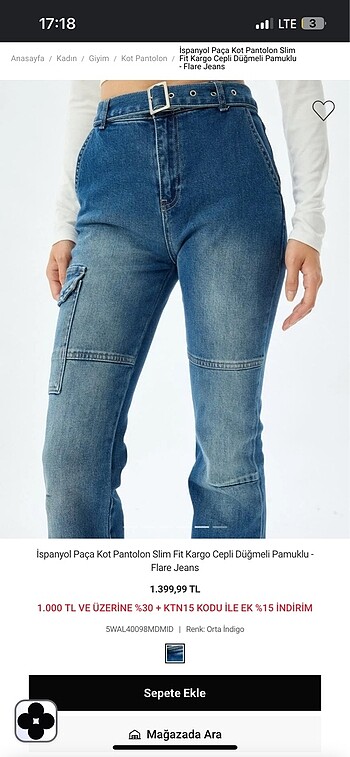 l Beden Koton çok şık slim fit