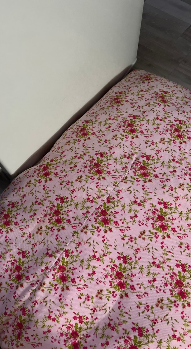 Pastel Pembe Çiçekli 4 adet minder - Görsel 3