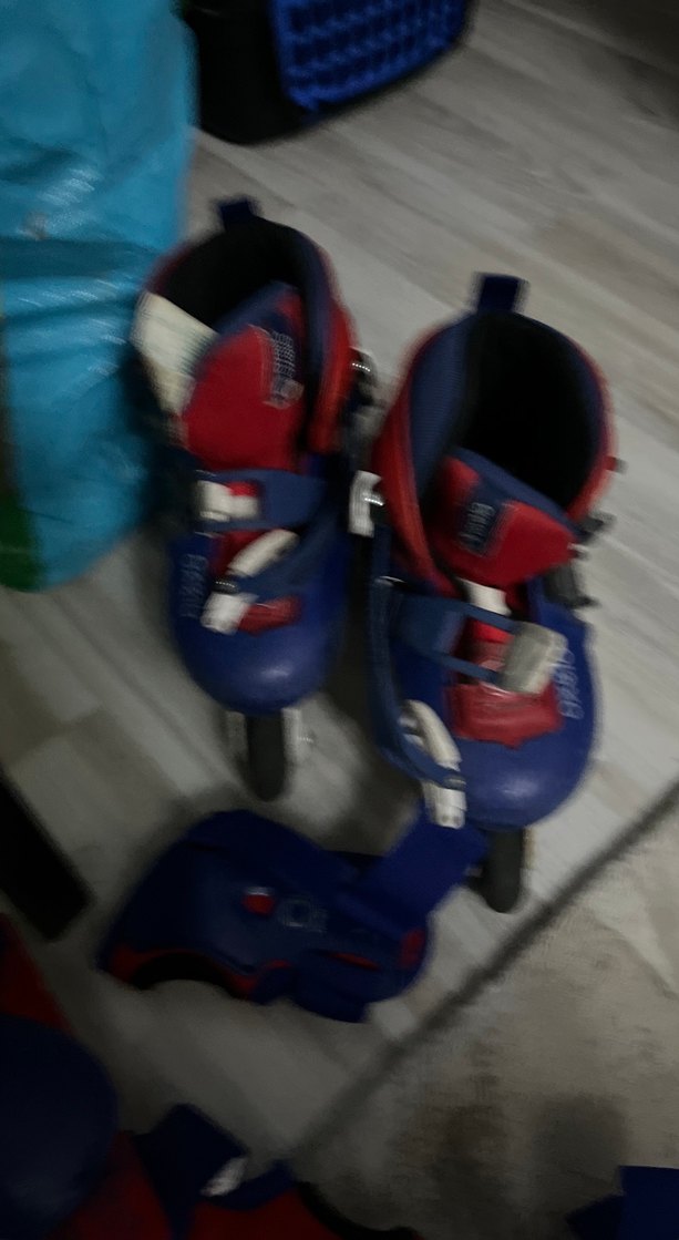 Mavi Plastik Kaykay Seti 26 numara - Görsel 2