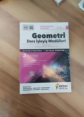  TYT-AYT hazırlık Geometri kitabı 