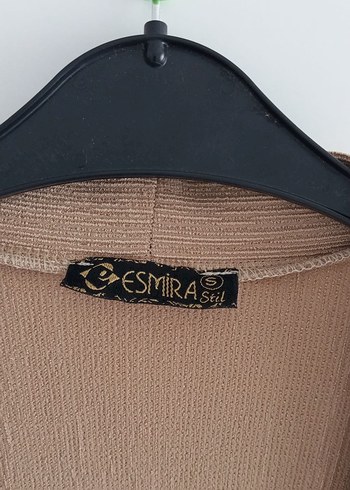 Bej Uzun Keten Salaş Hırka - Görsel 2