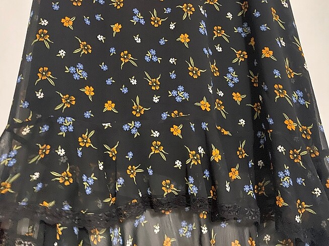 Mavi Jeans Çiçek desenli etek