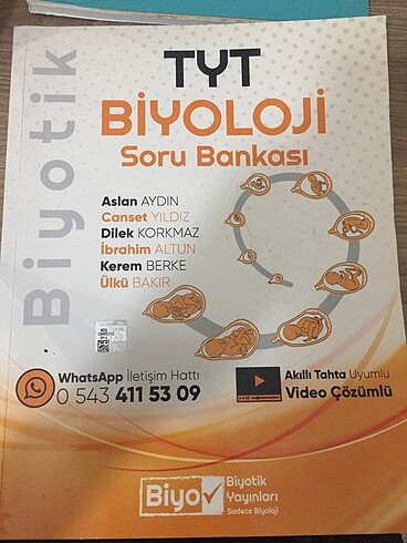 Biyotik Tyt Biyoloji Soru Bankası