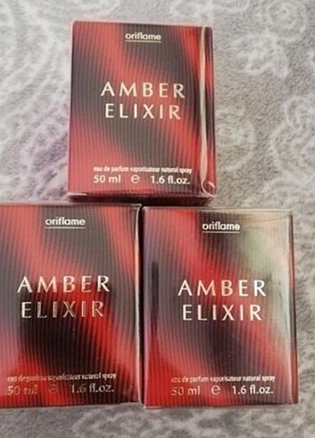 Oriflame amber bayan parfümü 