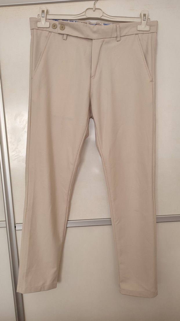 Bej Regular Fit Erkek Pantolon - Görsel 2