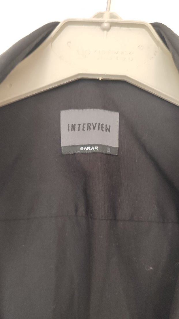 Düz Siyah Uzun Kollu Erkek Gömlek - Görsel 5