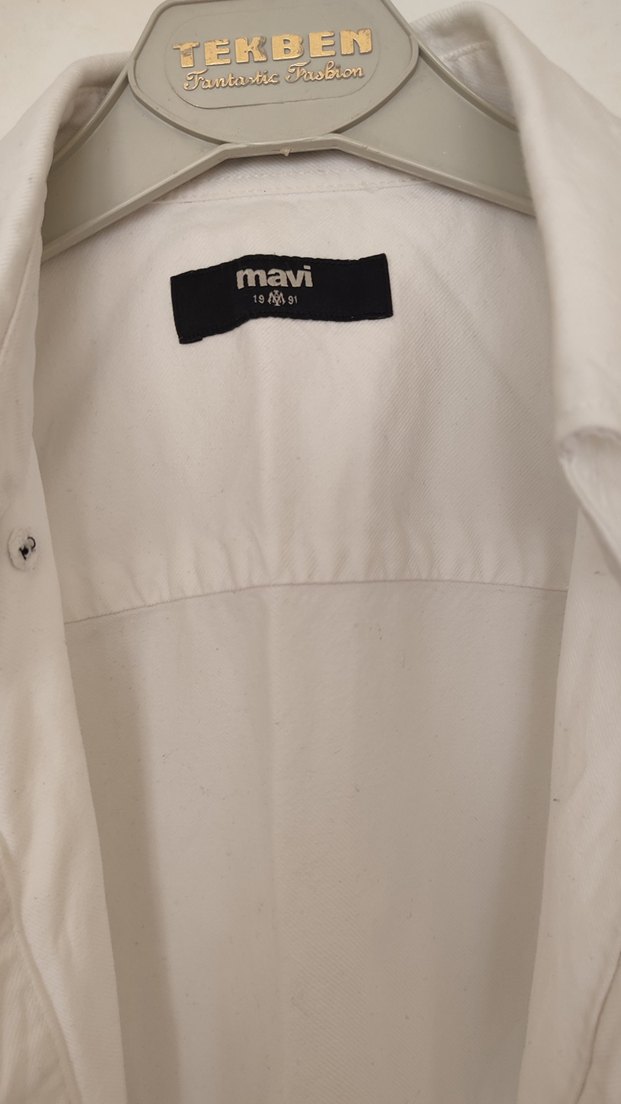 Regular Fit Beyaz Uzun Kollu Erkek Gömlek - Görsel 3