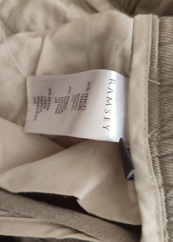 Ramsey Bej Regular Fit  Pantolon - Görsel 5