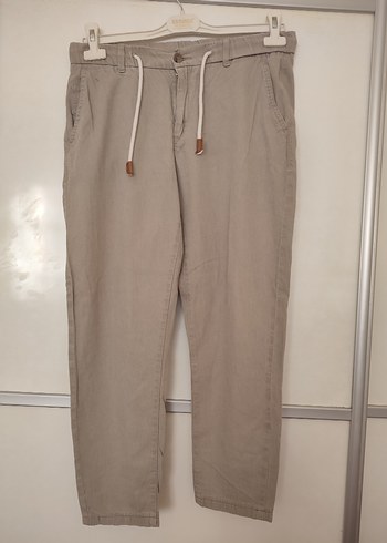 Ramsey Bej Regular Fit  Pantolon - Görsel 4