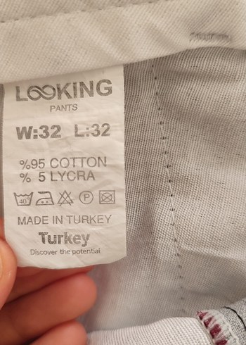 Gri Erkek kumaş Pantolonu - Görsel 3