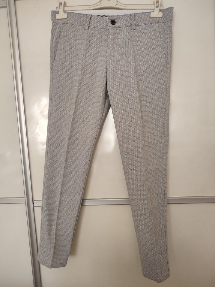 Gri Regular Fit Erkek  Pantolonu - Görsel 3