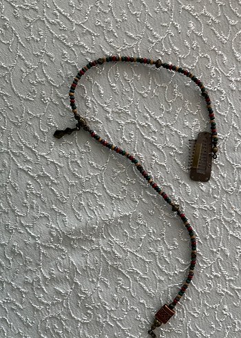 Saç aksesuarı Zincir boncuk ve tüy Detaylı taraklı - Görsel 3