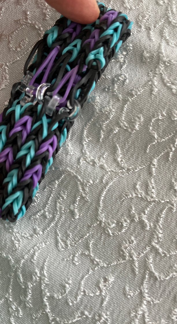 Yılan Desenli Çok Renkli Elastik Kadın Bileklik - Görsel 3