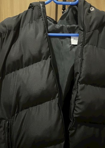 Siyah Kadın Kışlık Mont - Görsel 2