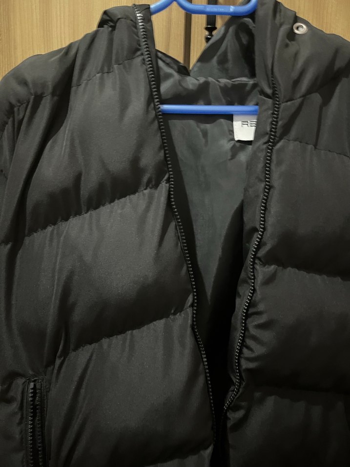 Siyah Kadın Kışlık Mont - Görsel 2