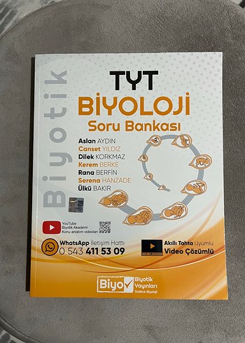 Biyotik TYT Biyoloji Soru Bankası