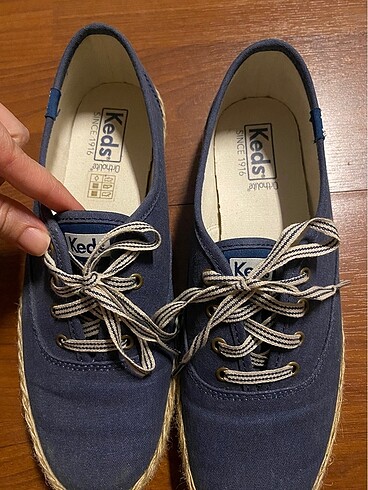 Keds 39 no denim kot hasır