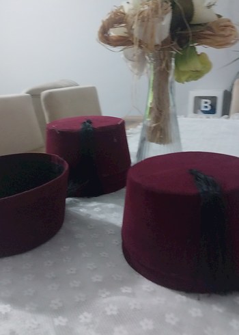 Goorin Bros Bordo Kadife Fes 7 Adet