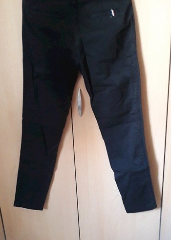 diğer Beden Kadın Siyah Midi Denim Pantolon