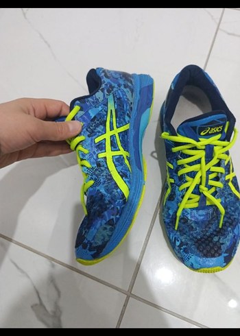 Mavi Renkli Bağcıklı  Erkek Spor Ayakkabı - Görsel 5