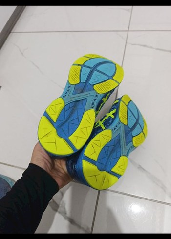 Mavi Renkli Bağcıklı  Erkek Spor Ayakkabı - Görsel 6