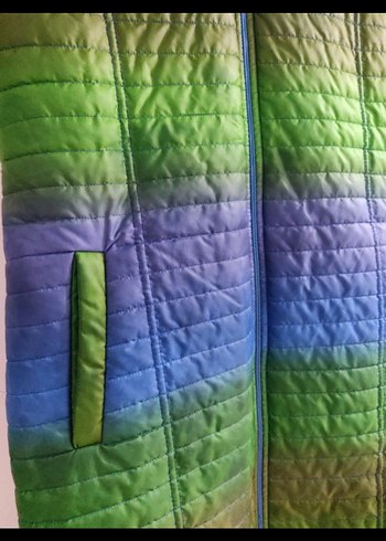 Uzun Renkli Kadın Yelek - Görsel 8