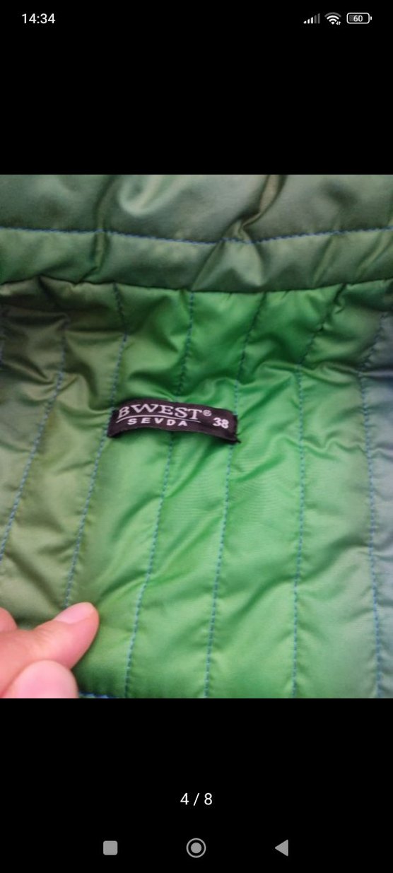 Uzun Renkli Kadın Yelek - Görsel 5